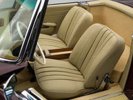 1965 Mercedez Benz 230 SL Maroon 113042-10-0101396